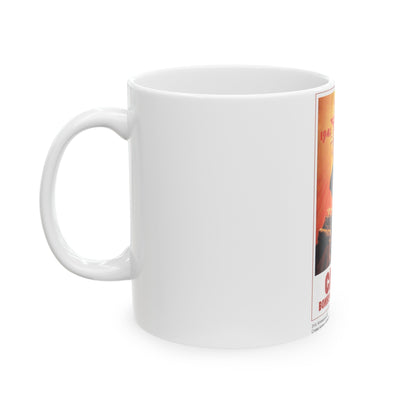 Soviet Era Poster 557 - White Coffee Mug-The Sticker Space