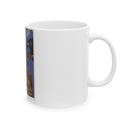 Soviet Era Poster 563 - White Coffee Mug-The Sticker Space