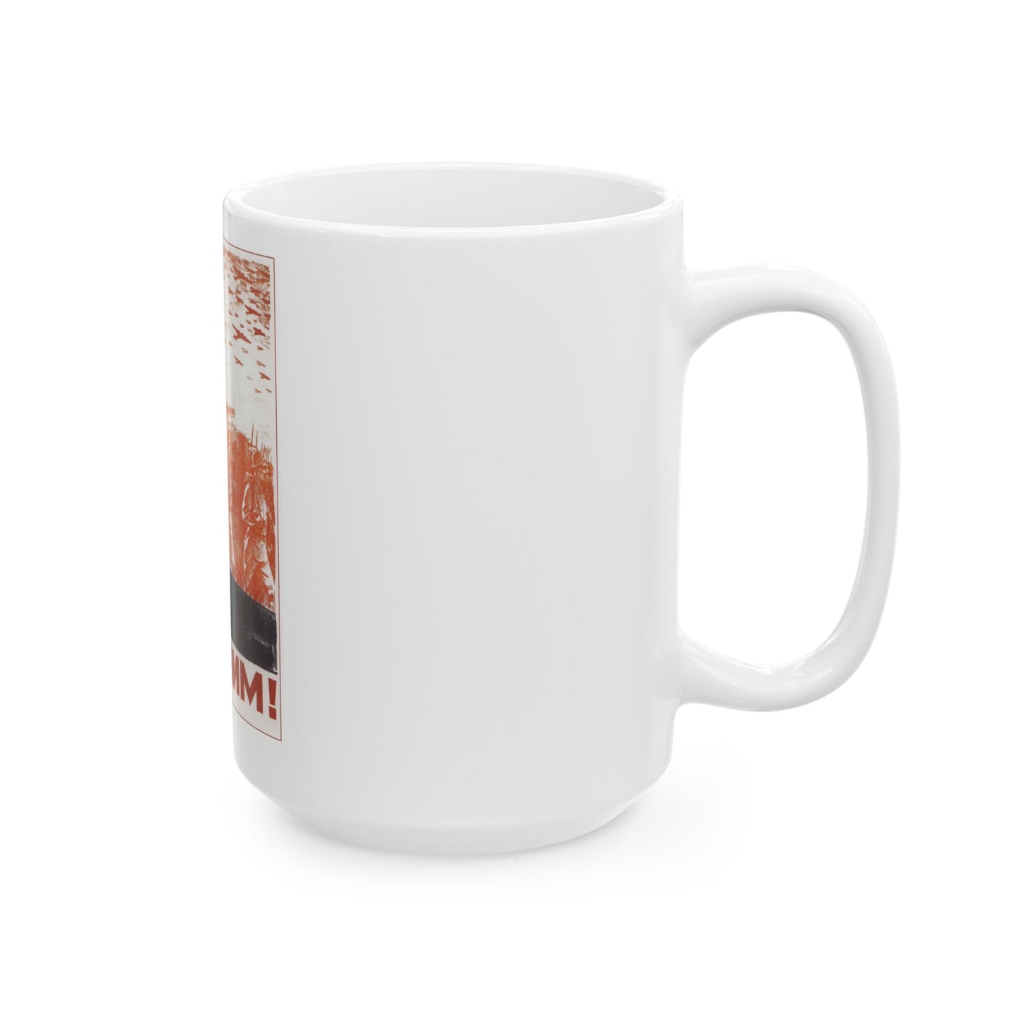 Soviet Era Poster 567 - White Coffee Mug-The Sticker Space