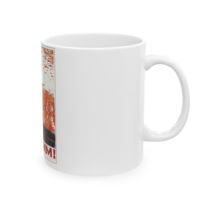 Soviet Era Poster 567 - White Coffee Mug-The Sticker Space