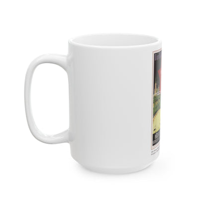 Soviet Era Poster 59 - White Coffee Mug-The Sticker Space