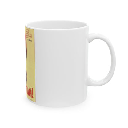 Soviet Era Poster 71 - White Coffee Mug-The Sticker Space