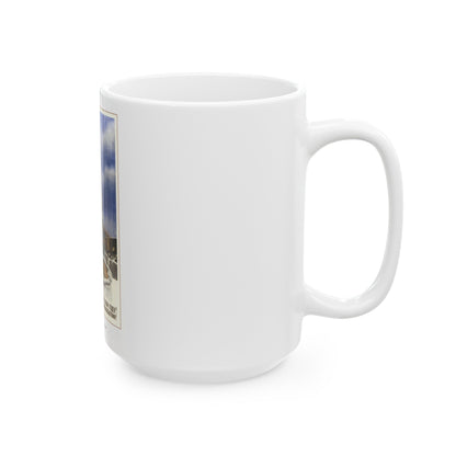 Soviet Era Poster 9 - White Coffee Mug-The Sticker Space