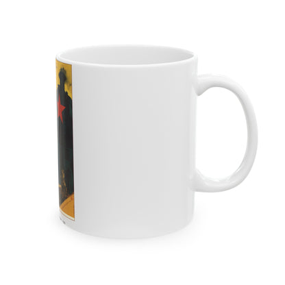 Soviet Era Poster 96 - White Coffee Mug-The Sticker Space