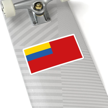 Soviet Ukraine Flag Proposal 1917 (Ukraine) STICKER Vinyl Kiss-Cut Decal - The Sticker Space