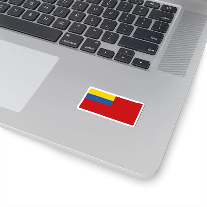 Soviet Ukraine Flag Proposal 1917 (Ukraine) STICKER Vinyl Kiss-Cut Decal - The Sticker Space