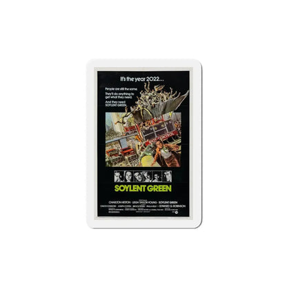 Soylent Green 1973 Movie Poster Refrigerator Magnet 6 Inch - The Sticker Space