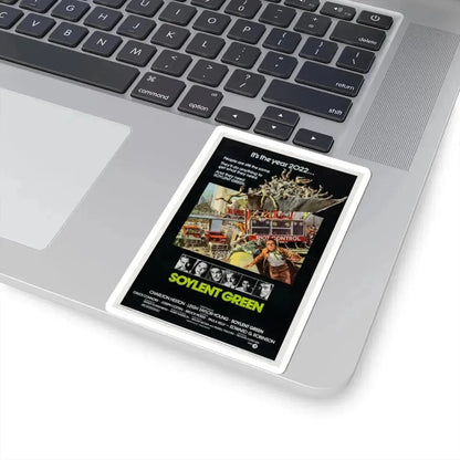 Soylent Green 1973 Movie Poster - STICKER Vinyl Kiss-Cut Decal - The Sticker Space