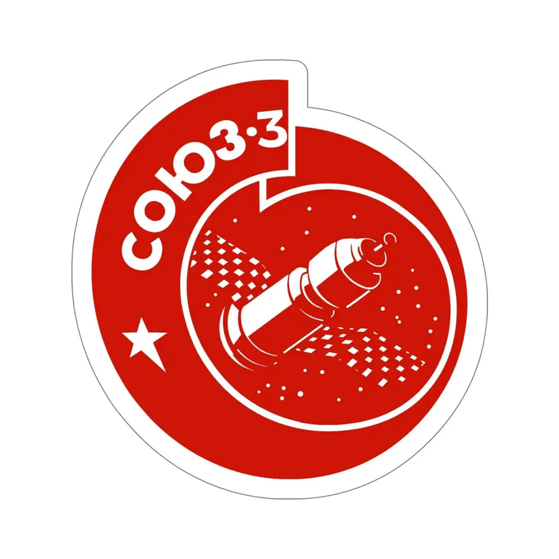 Soyuz 3 (Soviet Space Program) STICKER Vinyl Die-Cut Decal 6 Inch - The Sticker Space