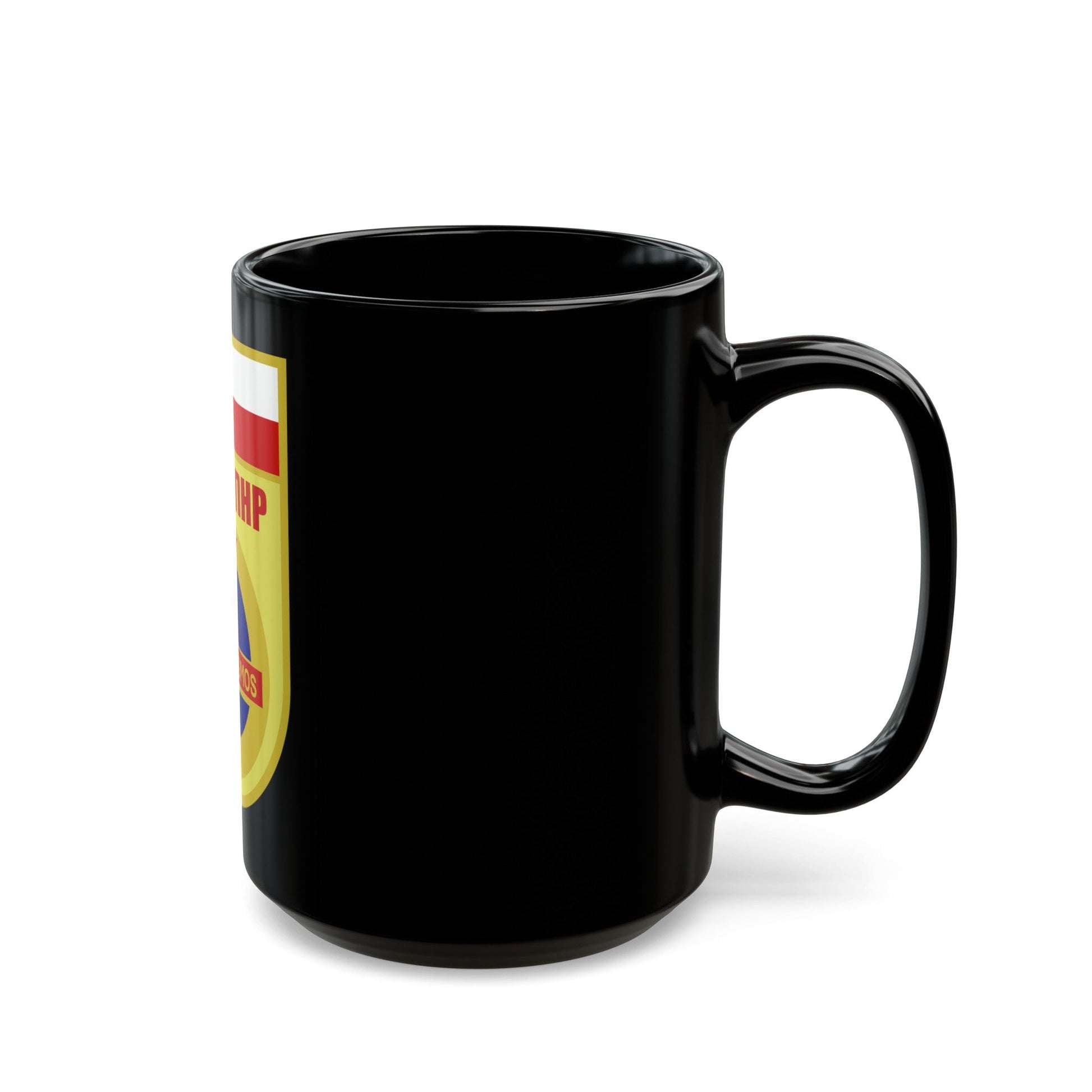 Soyuz 30 (Soyuz Programme) Black Coffee Mug-The Sticker Space