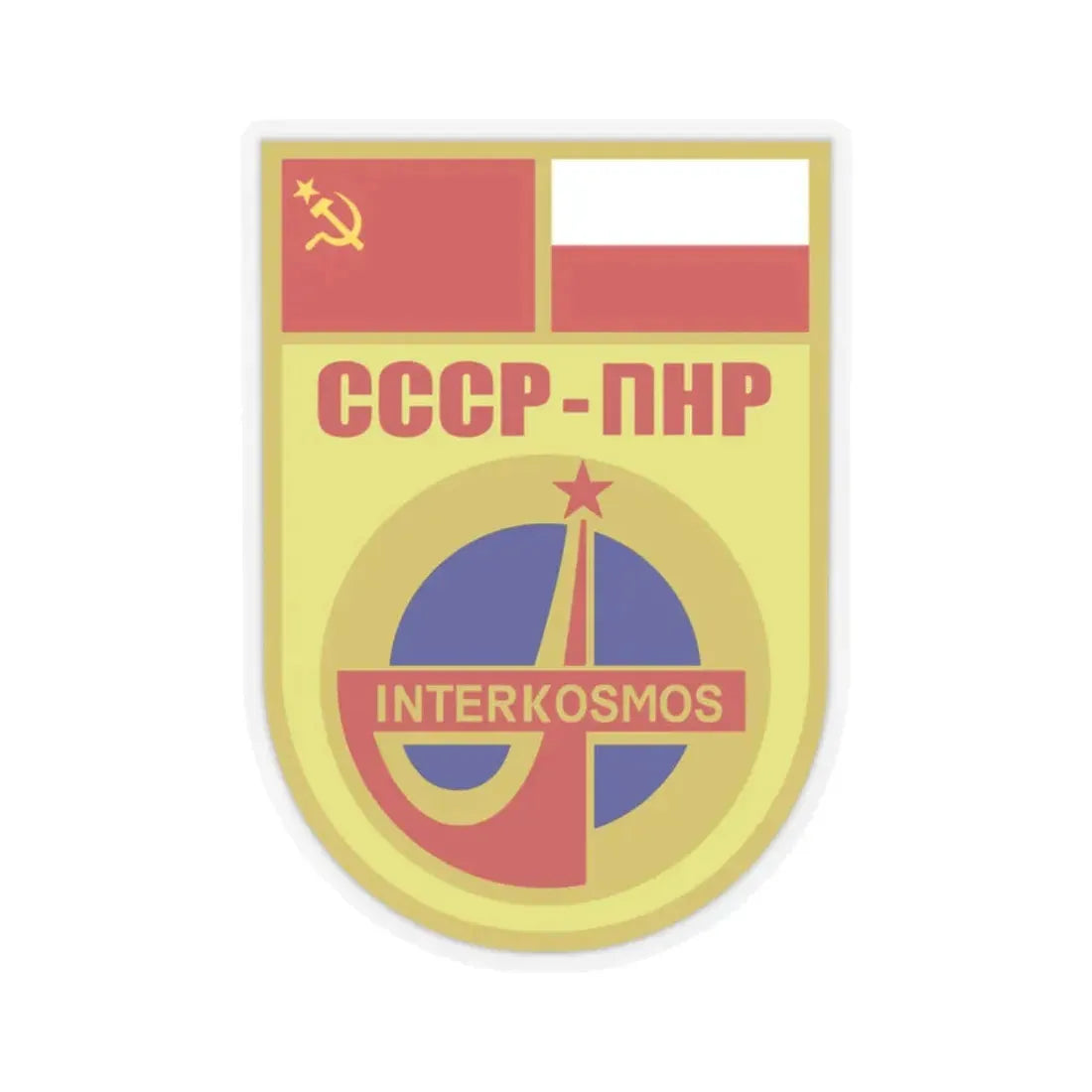 Soyuz 30 (Soyuz Programme) STICKER Vinyl Kiss-Cut Decal 2 Inch Transparent - The Sticker Space