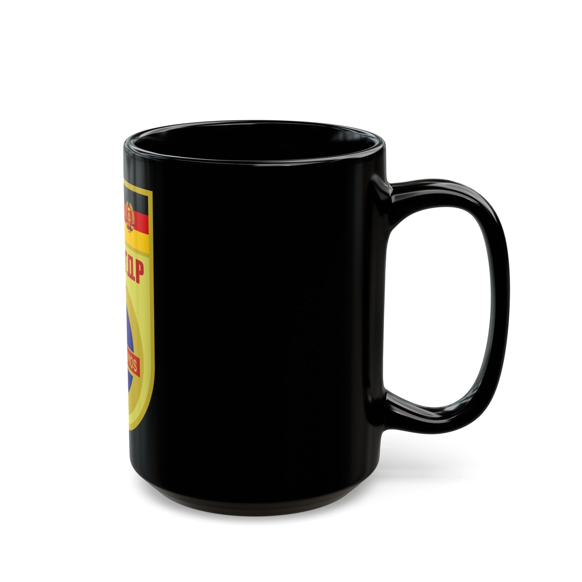 Soyuz 31 (Soyuz Programme) Black Coffee Mug-The Sticker Space