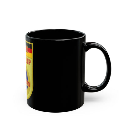 Soyuz 31 (Soyuz Programme) Black Coffee Mug-The Sticker Space