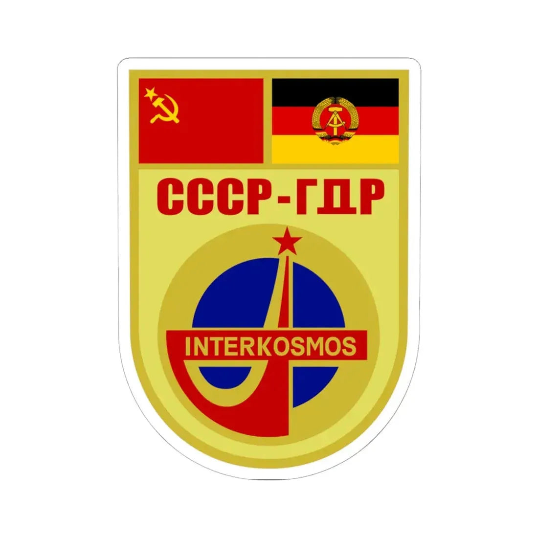 Soyuz 31 (Soyuz Programme) STICKER Vinyl Kiss-Cut Decal 6 Inch White - The Sticker Space