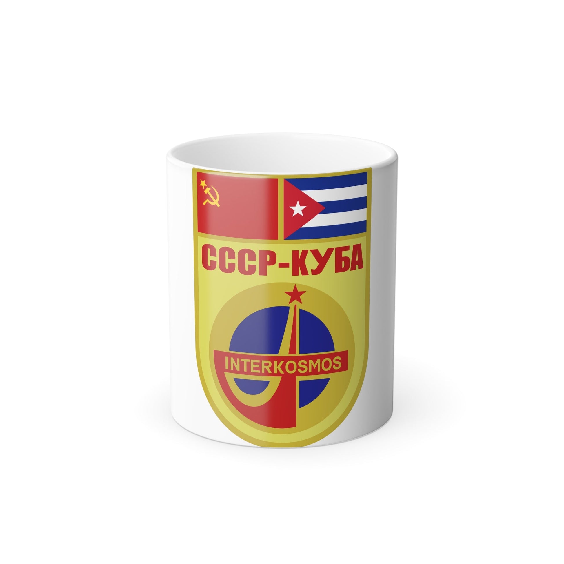 Soyuz 38 (Soyuz Programme) Color Changing Mug 11oz-11oz-The Sticker Space