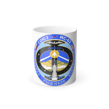 Soyuz MS-02 (Soyuz Programme) Color Changing Mug 11oz-11oz-The Sticker Space