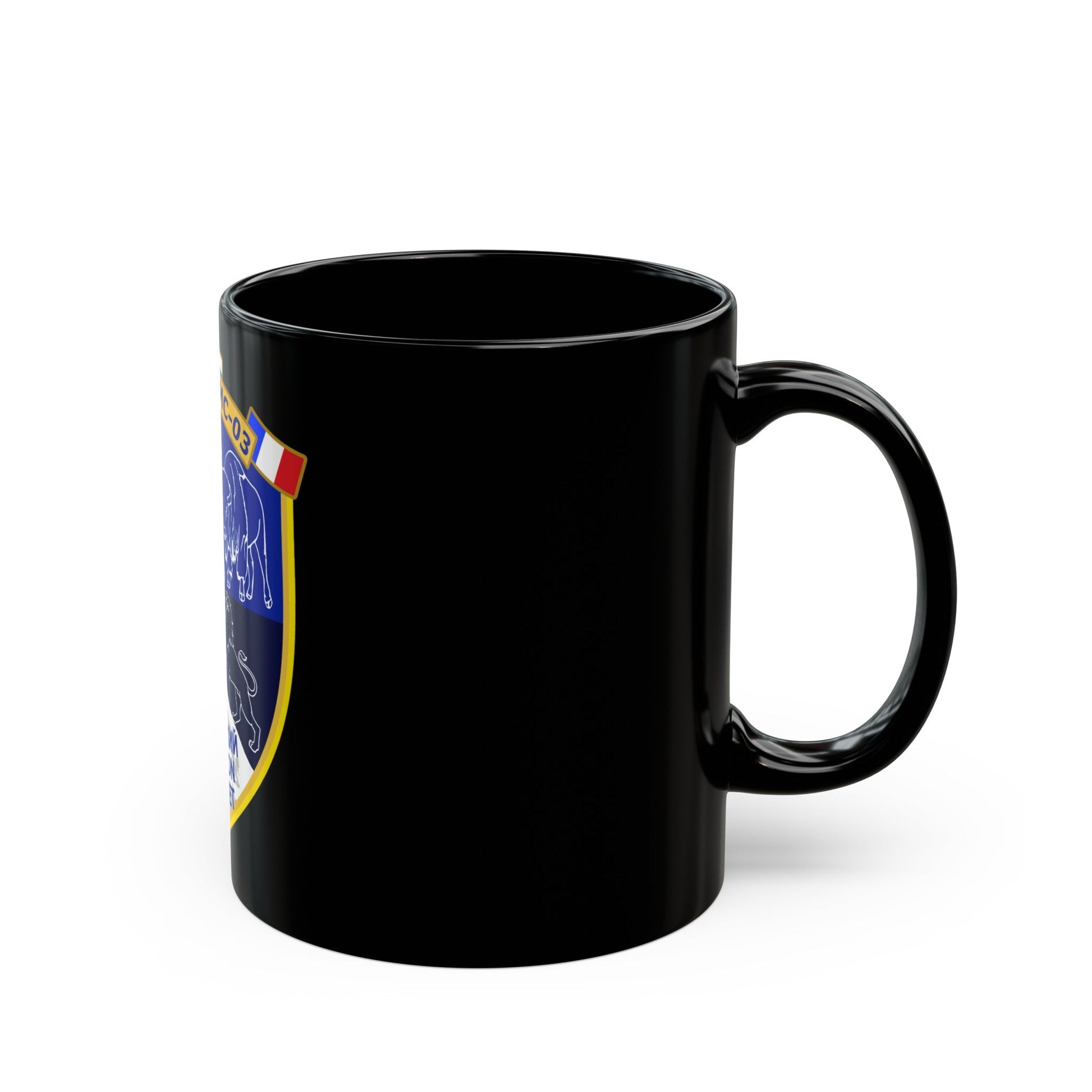 Soyuz MS-03 (Soyuz Programme) Black Coffee Mug-The Sticker Space