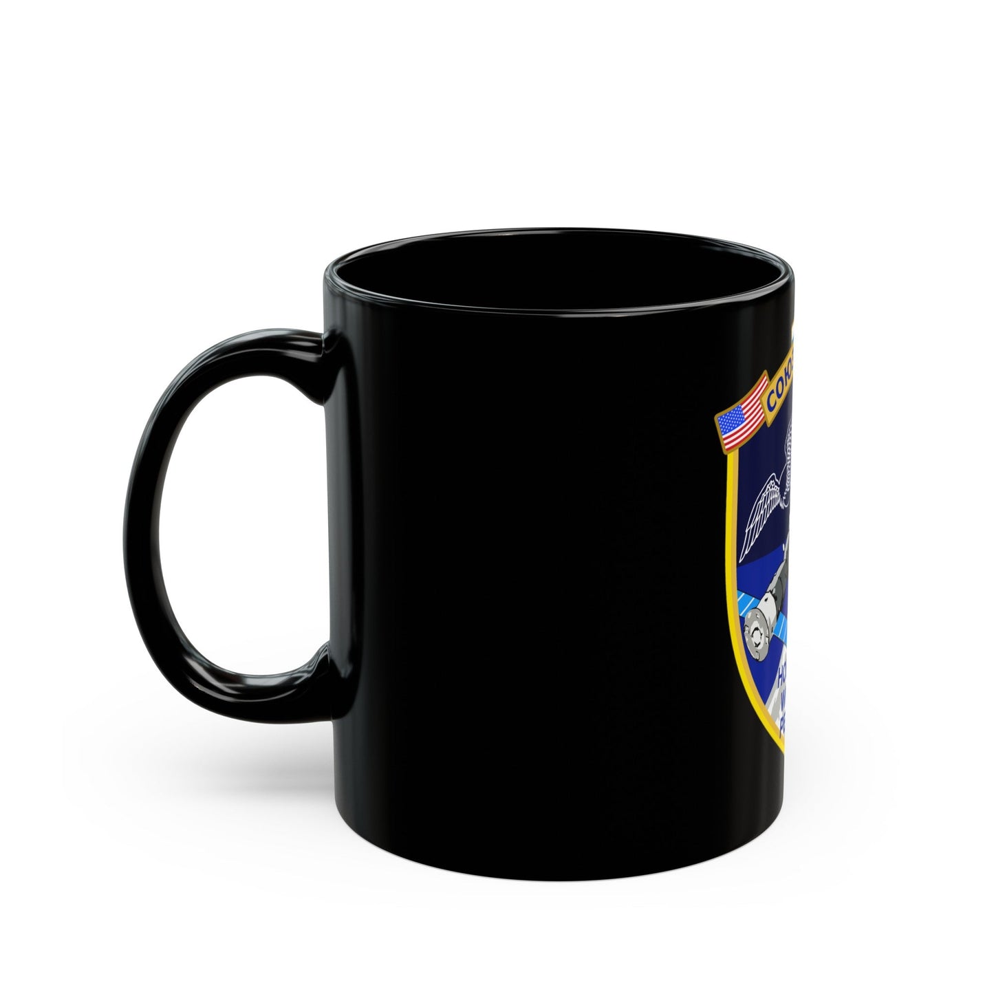 Soyuz MS-03 (Soyuz Programme) Black Coffee Mug-The Sticker Space