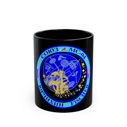 Soyuz MS-04 (Soyuz Programme) Black Coffee Mug-11oz-The Sticker Space