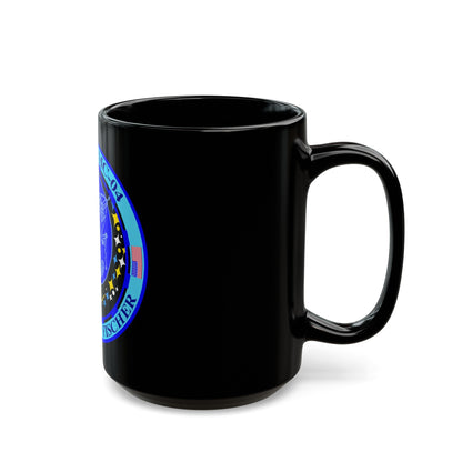 Soyuz MS-04 (Soyuz Programme) Black Coffee Mug-The Sticker Space