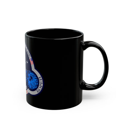 Soyuz MS-05 (Soyuz Programme) Black Coffee Mug-The Sticker Space