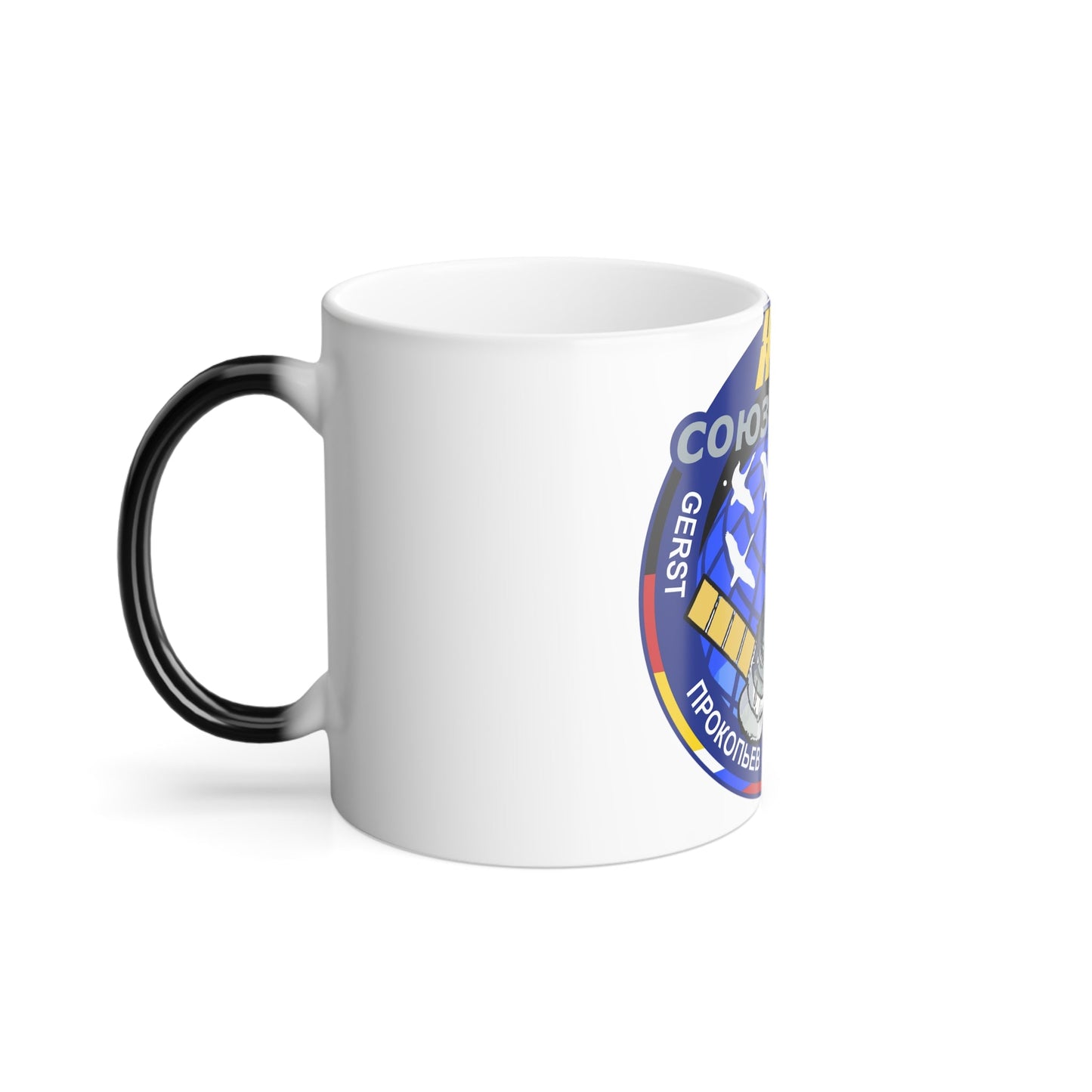 Soyuz MS-09 (Soyuz Programme) Color Changing Mug 11oz-11oz-The Sticker Space