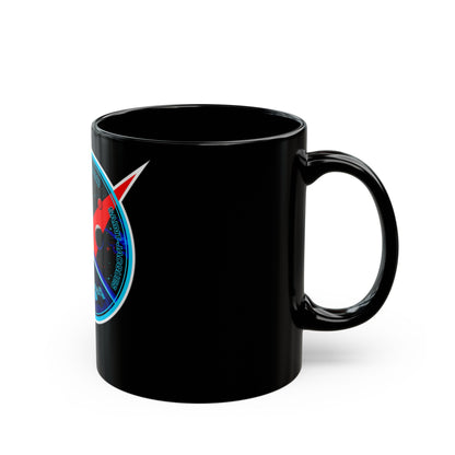 Soyuz MS-11 (Soyuz Programme) Black Coffee Mug-The Sticker Space