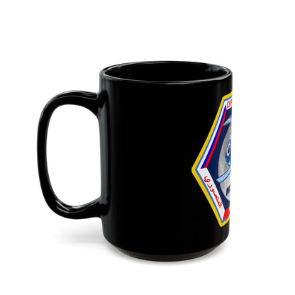 Soyuz MS-15 (Soyuz Programme) Black Coffee Mug-The Sticker Space