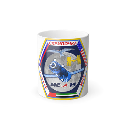 Soyuz MS-15 (Soyuz Programme) Color Changing Mug 11oz-11oz-The Sticker Space