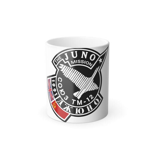 Soyuz TM-12 (Soyuz Programme) Color Changing Mug 11oz-11oz-The Sticker Space