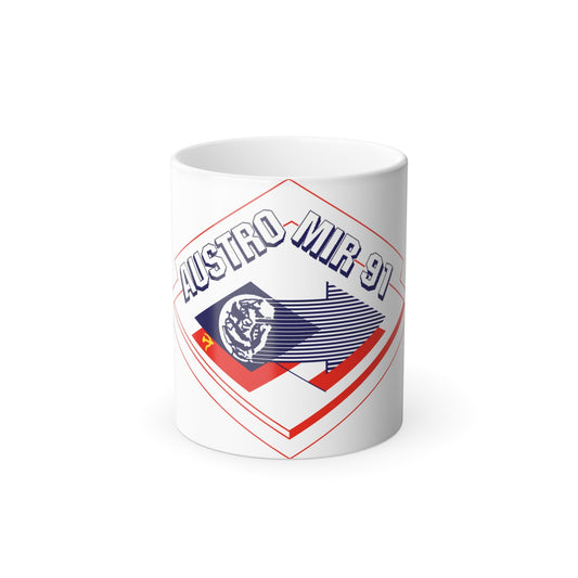 Soyuz TM-13 (Soyuz Programme) Color Changing Mug 11oz-11oz-The Sticker Space