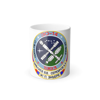 Soyuz TM-17 (Soyuz Programme) Color Changing Mug 11oz-11oz-The Sticker Space