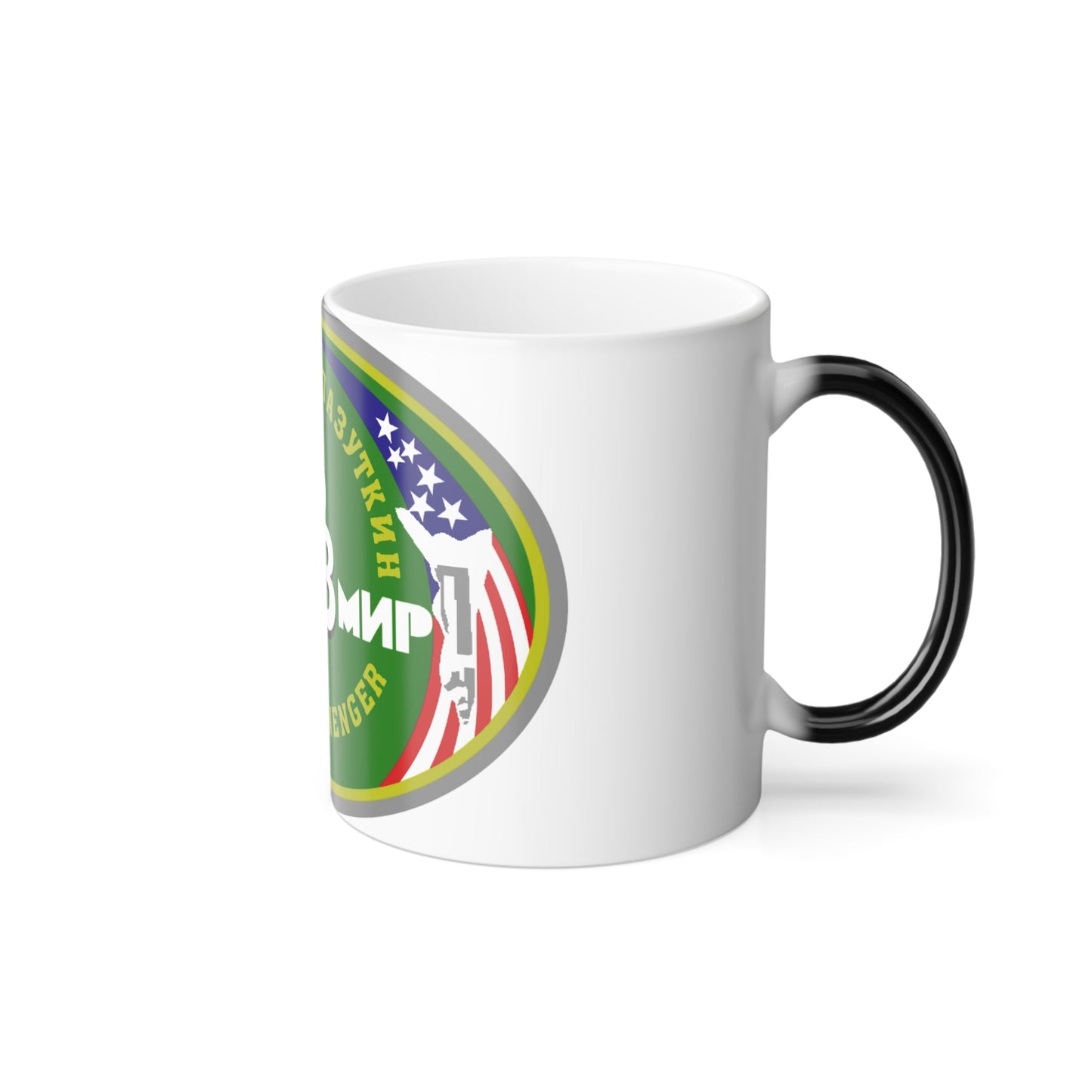 Soyuz TM-25 (Soyuz Programme) Color Changing Mug 11oz-11oz-The Sticker Space