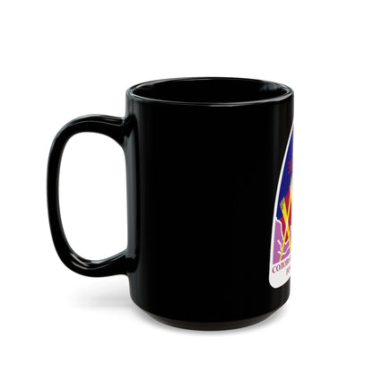 Soyuz TM-26 (Soyuz Programme) Black Coffee Mug-The Sticker Space