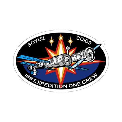 Soyuz TM-31 (Soviet Space Program) STICKER Vinyl Die-Cut Decal-4 Inch-The Sticker Space