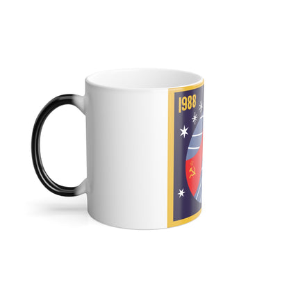 Soyuz TM-6 (Soyuz Programme) Color Changing Mug 11oz-11oz-The Sticker Space