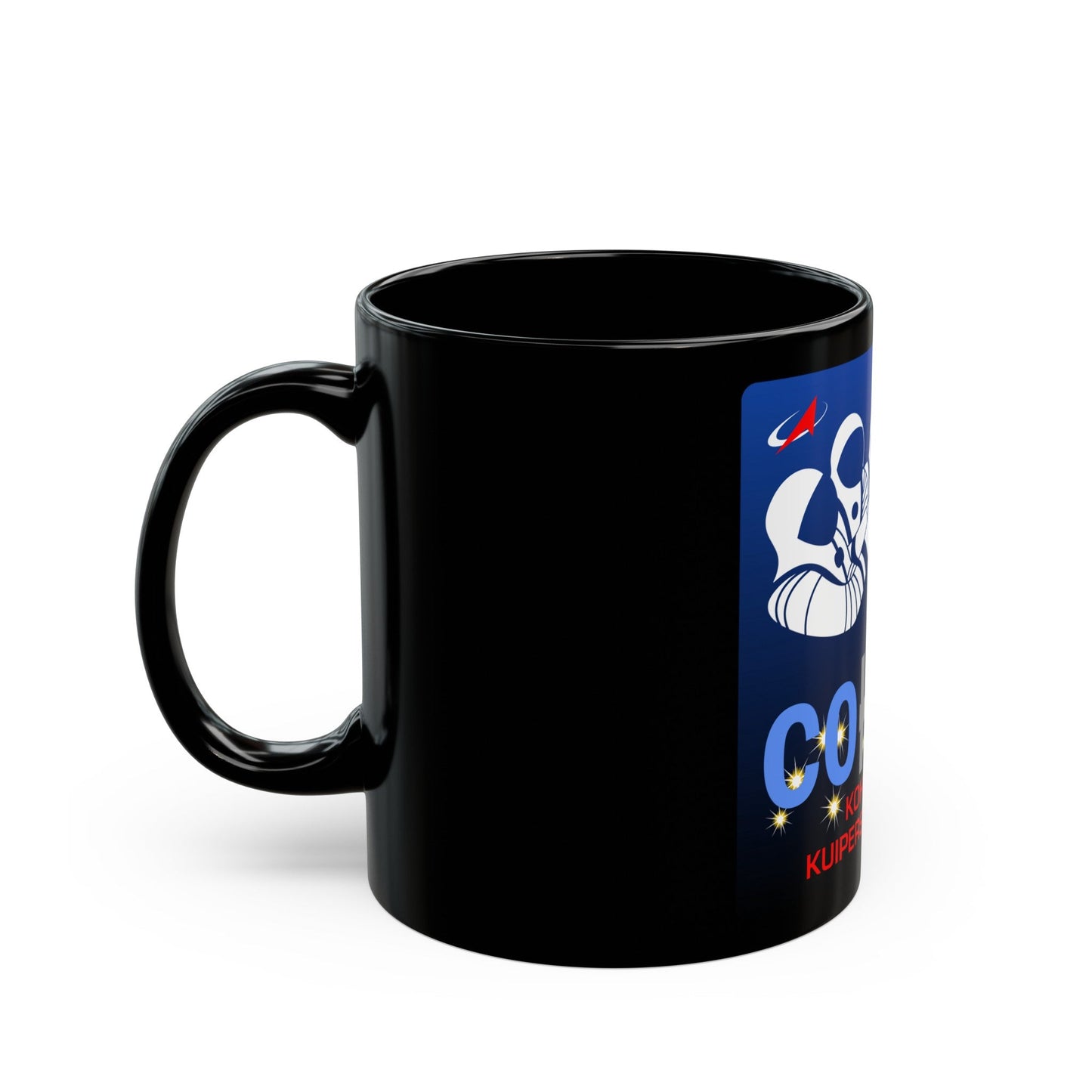 Soyuz TMA-03M (Soyuz Programme) Black Coffee Mug-The Sticker Space