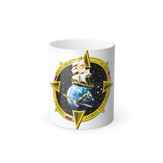 Soyuz TMA-04M (Soyuz Programme) Color Changing Mug 11oz-11oz-The Sticker Space