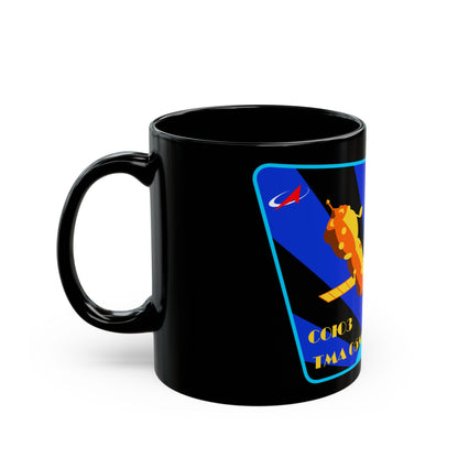 Soyuz TMA-05M (Soyuz Programme) Black Coffee Mug-The Sticker Space