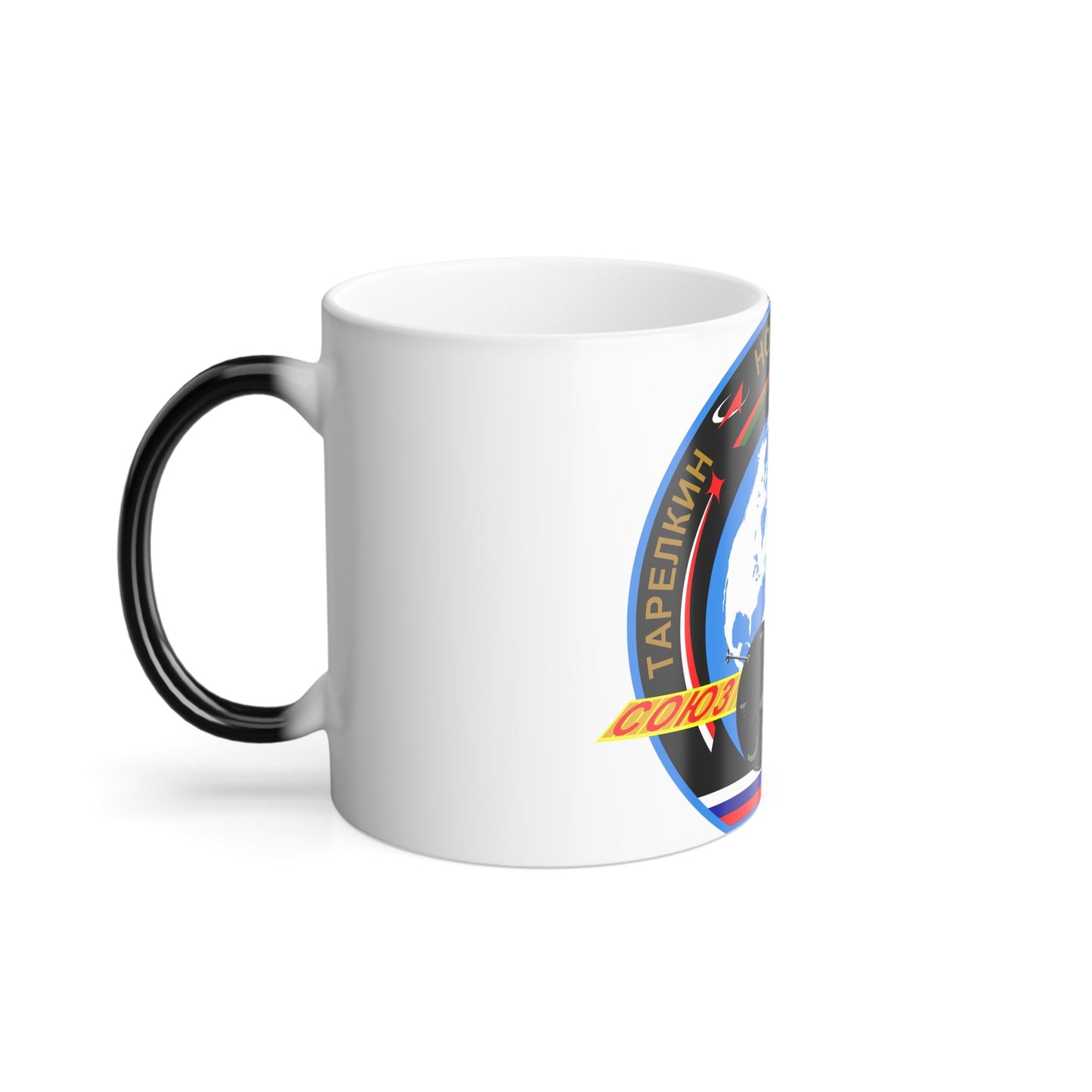 Soyuz TMA-06M (Soyuz Programme) Color Changing Mug 11oz-11oz-The Sticker Space