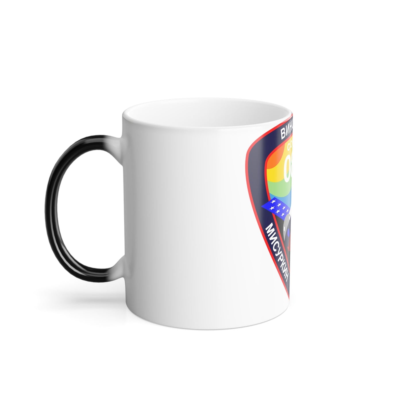 Soyuz TMA-08M (Soyuz Programme) Color Changing Mug 11oz-11oz-The Sticker Space