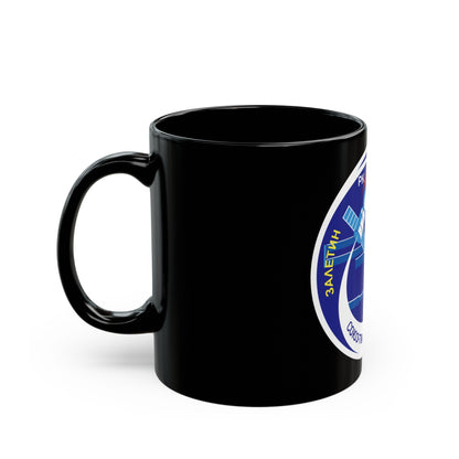 Soyuz TMA-1 (Soyuz Programme) Black Coffee Mug-The Sticker Space