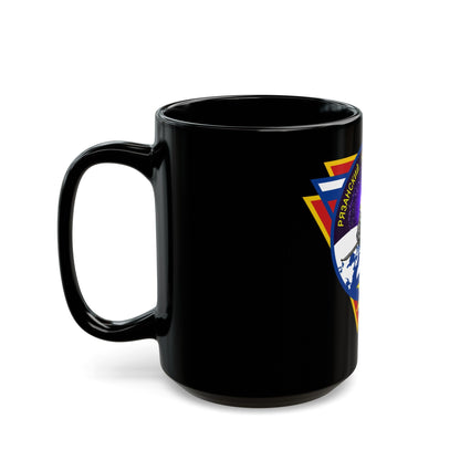 Soyuz TMA-10M (Soyuz Programme) Black Coffee Mug-The Sticker Space