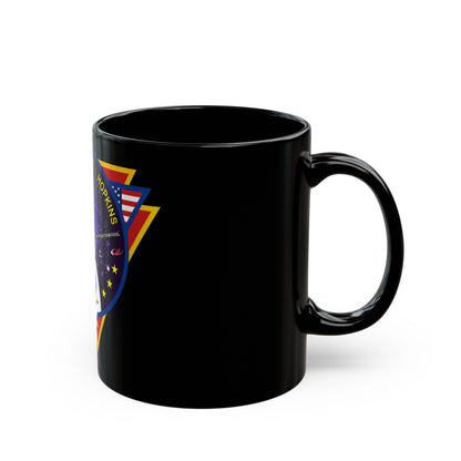 Soyuz TMA-10M (Soyuz Programme) Black Coffee Mug-The Sticker Space