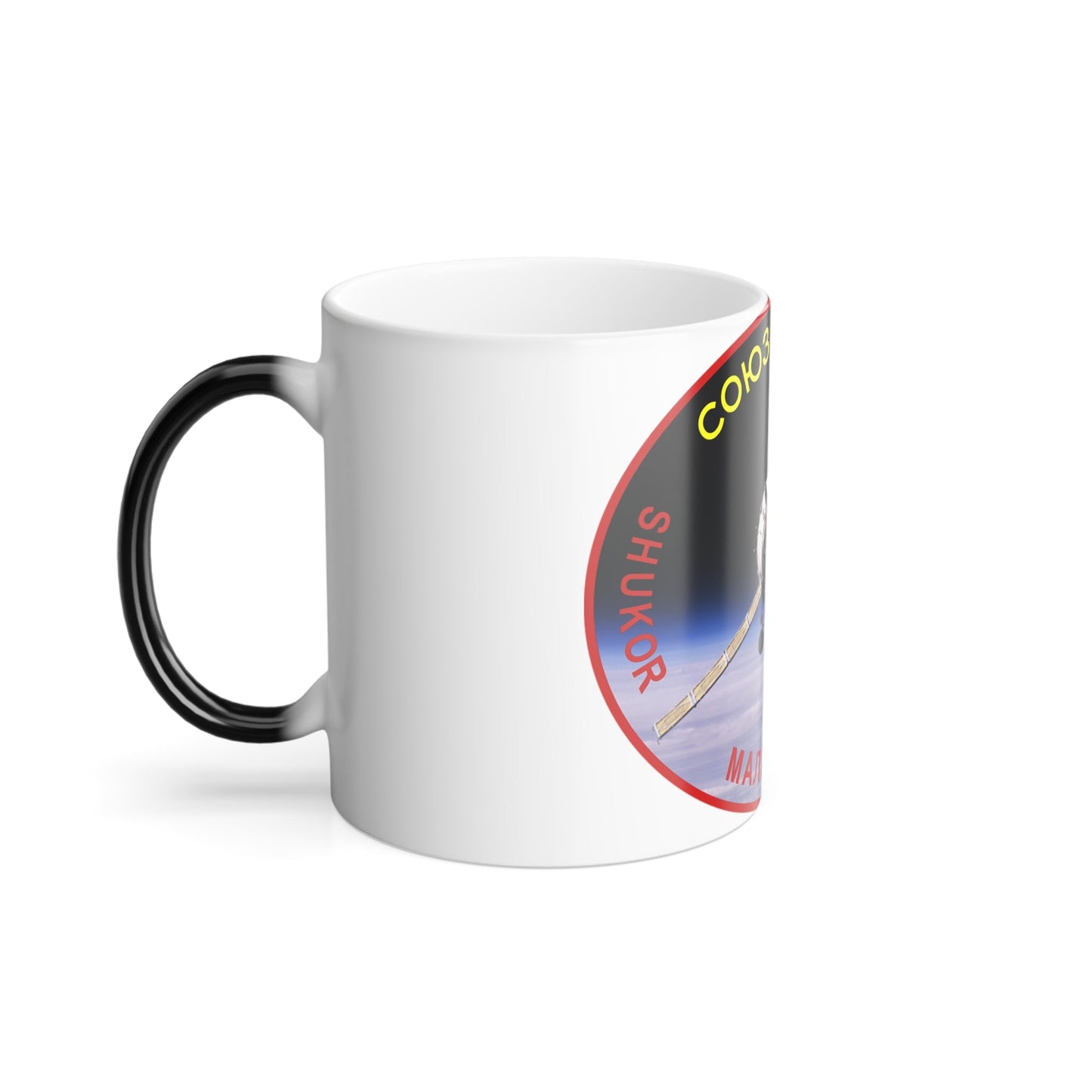 Soyuz TMA-11 (Soyuz Programme) Color Changing Mug 11oz-11oz-The Sticker Space