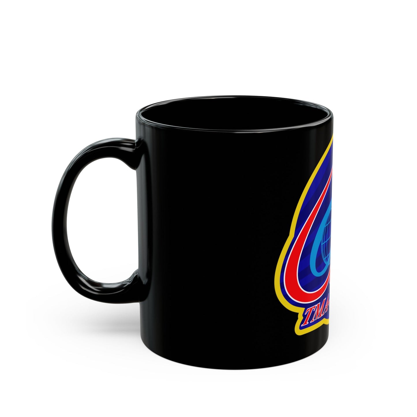 Soyuz TMA-11M (Soyuz Programme) Black Coffee Mug-The Sticker Space