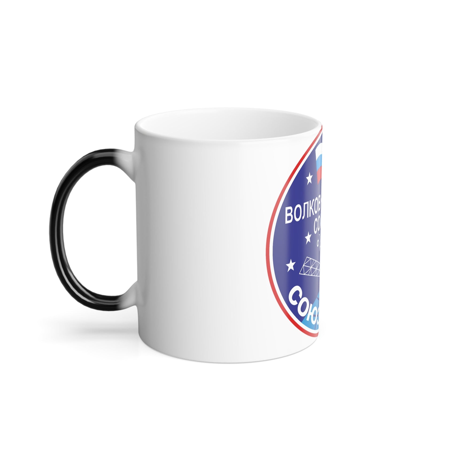 Soyuz TMA-12 (Soyuz Programme) Color Changing Mug 11oz-11oz-The Sticker Space