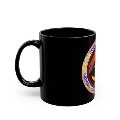 Soyuz TMA-14M (Soyuz Programme) Black Coffee Mug-The Sticker Space