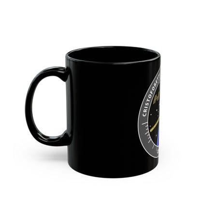 Soyuz TMA-15M (Soyuz Programme) Black Coffee Mug-The Sticker Space