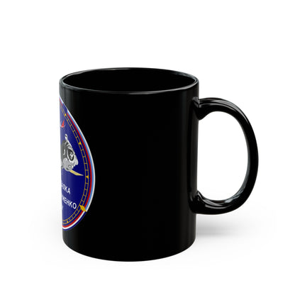 Soyuz TMA-16M (Soyuz Programme) Black Coffee Mug-The Sticker Space